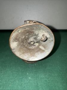Vintage AUTO-LITE Brass Carbide Miner Helmet Lamp