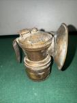 Vintage AUTO-LITE Brass Carbide Miner Helmet Lamp