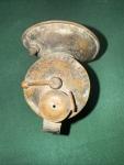 Vintage AUTO-LITE Brass Carbide Miner Helmet Lamp