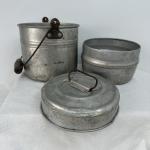Vintage Coal Miners Stackable Aluminum Lunch Bucket