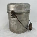 Vintage Coal Miners Stackable Aluminum Lunch Bucket