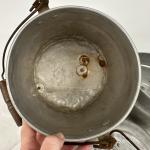 Vintage Coal Miners Stackable Aluminum Lunch Bucket