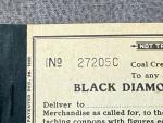 Coal Creek TN Coal Scrip Book - Black Diamond