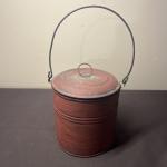 Vintage Coal Miners Lunch Pail and Berry Bucket
