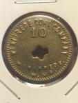 Winifrede Coal Co. 10-Cent Trade Token