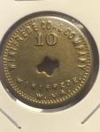Winifrede Coal Co. 10-Cent Trade Token