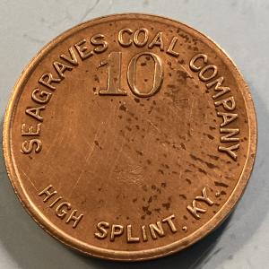 Seagraves Coal Co. Mine Store Trade Token