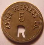 West Virginia 5¢ Coal Scrip - Raven Peerless