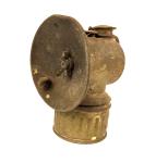 Justrite Vintage Carbide Miners Lamp - Antique Light