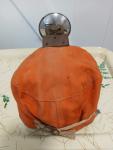Coal Miners Lamp with Canvas Hat and Bracket
