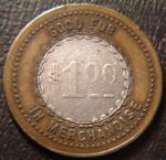 Pennsylvania Coal Token - Liberty Trading, Madera