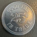 Sharps' Store Coal Scrip from Tunnelton, W VA