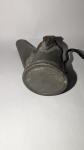 Vintage Teapot Oil-Wick Lamp for Coal Miners