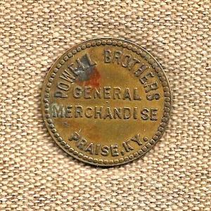 Elkhorn KY 1905 Coal Scrip Token – Powell Bros