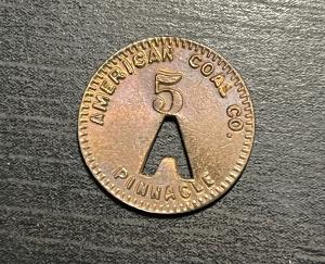 American Coal Co. 5¢ Mercer County Coal Scrip