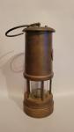 Vintage Coal Miners Lamp from Hirwaun, Wales