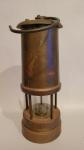Vintage Coal Miners Lamp from Hirwaun, Wales