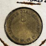 Seagraves Coal Co. 5 Piece Mine Token Set