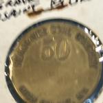 Seagraves Coal Co. 5 Piece Mine Token Set