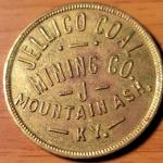 Mountain Ash Ky Jellico Coal Mining Token