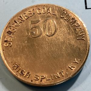 Seagraves Coal Co. Mine Store Trade Token