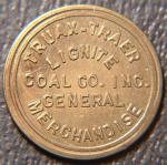 North Dakota 10¢ Coal Token - Truax-Traer