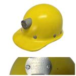 Vintage SuperGlas Hard Hat Lamp Mount for Miners