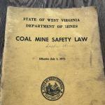 Vintage West Virginia Coal Mine Foreman's Guides