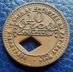 Fern Coal Co. Trade Token Coin - Rowlesburg, WV