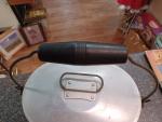 Vintage Oval Aluminum Miners Lunch Box with Handle