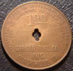 Virginia $1.00 Coal Token from Blackwood Fuel Co