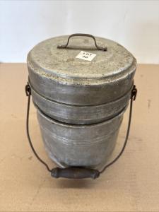 Retro 3-Piece Aluminum Coal Miner's Lunch Set