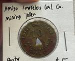 Amigo Smokeless Coal Co Trade Token 10 Cents