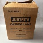 Justrite Carbide Miners Lamp Type No. 3-300