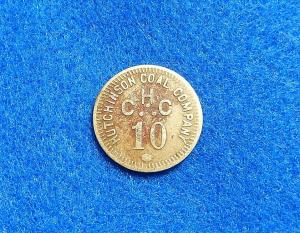 Hutchinson Coal Co. Vintage $0.10 Scrip Token