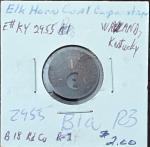Elk Horn Coal Company 1 Cent Coal Scrip