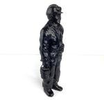 10-Inch Coal Miner Statue with Coal Bucket