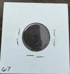 Elk Horn Coal Company 1 Cent Coal Scrip