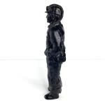 10-Inch Coal Miner Statue with Coal Bucket