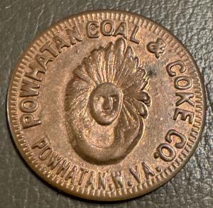 Powhatan Coal & Coke Co Scrip - McDowell County