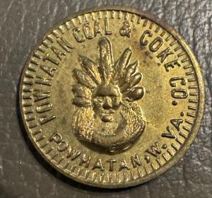Powhatan Coal & Coke Co Scrip - 5¢