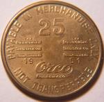 Tennessee 25¢ Coal Token, New River Fuel Co