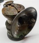 Vintage Brass Carbide Headlight for Coal Miners