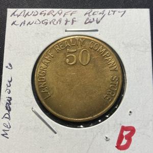 Landgraff Realty $0.50 Coal Mine Trade Token