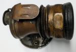 Vintage Brass Carbide Headlight for Coal Miners