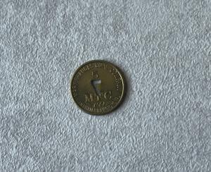 Mary Frances Coal Co 5 Cents Trade Token