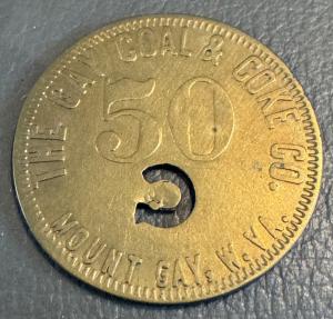 50¢ Gay Coal & Coke Co Scrip, Mount Gay WV