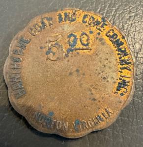 Hawthorne Coal and Coke Co Virginia Coal Scrip