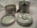 Vintage Aluminum Lunch Bucket for Coal Miners