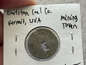 Earlston Coal Co 5 Cents Trade Token